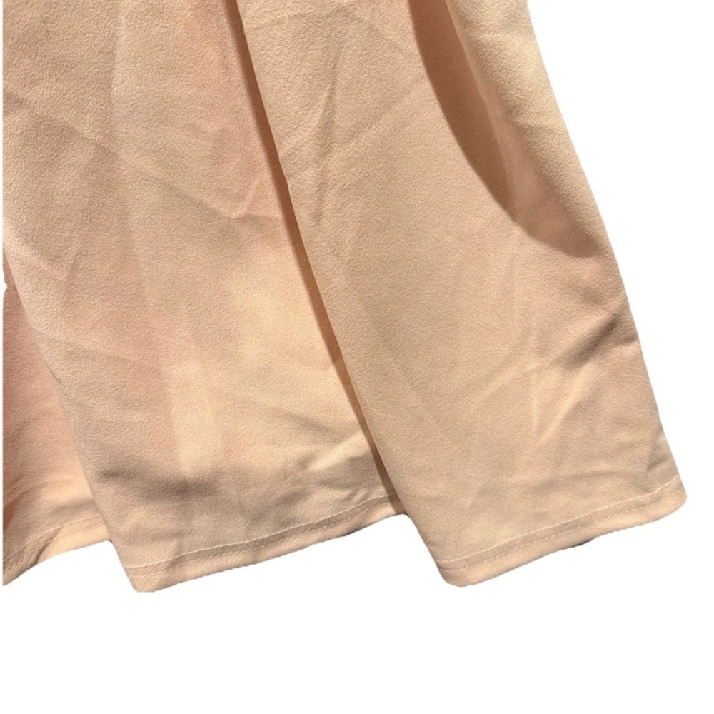 Nema Avenue Soft Blush Pink A-Line Fit&Flare Dress W/ Pearl Detail NWT 1X - Picture 7 of 10
